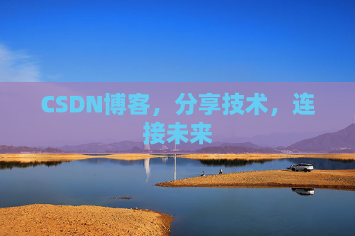 CSDN博客,分享技术,连接未来